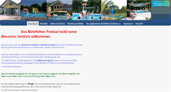 Desktop Screenshot of buetzflether-freibad.de
