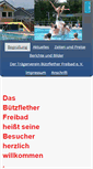 Mobile Screenshot of buetzflether-freibad.de
